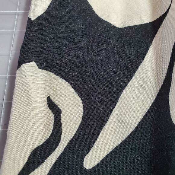 ModCloth flowy mini shift dress adjustable shoulder ties floral print, size 1X - Picture 6 of 9